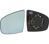 Johns, Miroir de remplacement gauche adaptable sur BMW X6 E71/E72 05/08- avec plaque de support asphérique