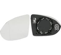 Johns, Miroir de remplacement gauche adaptable sur VW Arteon 3H7/3H8 03/17- avec plaque de support a