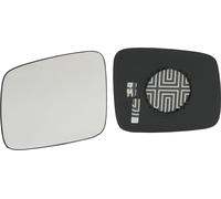 Johns, miroir en verre adapté au VW Transporter T4 09/90-04/03 à l'état neuf sur le côté avant du conducteur,