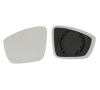 Johns, miroir en verre compatible avec Skoda Rapid 07/12- et côté conducteur gauche