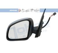JOHNS Miroir Extérieur Miroir Latéral Gauche Adapté Pour Smart Fortwo Coupe 453