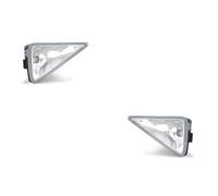 Johns, Phare antibrouillard compatible avec Honda Civic 01/06- H11 - Kit gauche et droit