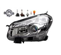 Johns, Phare avant xénon pour Nissan Qashqai J10 03/2010- D1S H7 gauche + phare antibrouillard + ampoule