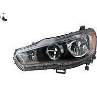 Johns, Phare halogène adaptable sur Mitsubishi Lancer CY 01/ 08- Ampoule gauche 8301A389 8301B259 8301A905 8301B347