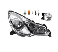 Johns, Phare halogène avant droit pour Citroën C3 DS3 11/09- H7 H1 + phare antibrouillard + ampoule