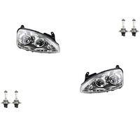 Johns, Phare halogène avant pour Opel Corsa C 03-09 FF avec H7 H7 Jeu L R