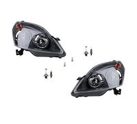 Johns, Phare halogène avant pour Opel Zafira B 05-08 Jeu d'ampoules L R