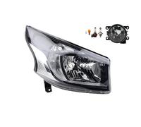Johns, Phare halogène avant pour Renault Trafic 05/14- H4 passager droit + phare antibrouillard + ampoule