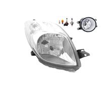 Johns, Phare halogène avant pour Toyota Yaris XP9 01/2006-11/08 H4 droit + phare antibrouillard + ampoule