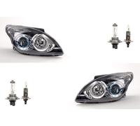 Johns, Phare halogène compatible avec Hyundai i30 10-11 avec jeu H7 H1 LR