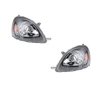 Johns, Phare halogène HSW pour Toyota Yaris P10 99-03 H4 Jeu gauche et droite