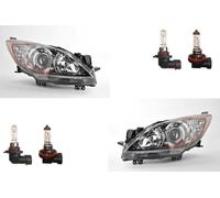 Johns, Phare halogène pour Mazda 3 BL 06/09 avec jeu H11 HB3 gauche et droite