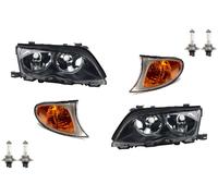 Johns, phares adaptés à BMW série 3 ?ierne E46 de 01-05 set + H7-H7 Li. Re + indicateur