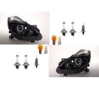 Johns, phares adaptés à Renault Clio BR/CR 05/09- + jeu de feux. Ensemble droit