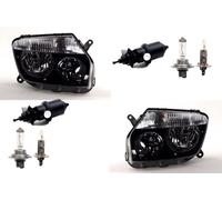 Johns, phares adaptés pour Dacia Duster avec H7 H1 gauche + droite de 10- + servo moteur