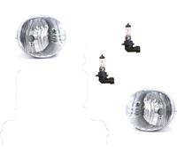 Johns, Phares antibrouillard Lampe antibrouillard adaptée au Toyota Rav4 XA2 03-06 Set L R avec HB4 8122142050 8122042050 8121142050 8121042050