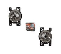 Johns, Phares antibrouillard + Osram Night Breaker Laser adaptés à Fiat Doblo Set LR 51814483 1710056 95509566 51814396 1710054 95509565
