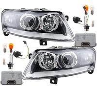 Johns, phares compatibles avec A6 4F Set D2S L+R 04-08 Phare. + Volant. + LWR