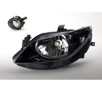 Johns, Phares halogènes adaptables sur Seat Ibiza 6J 03/08-02/12 H4 Li. Conducteur + brouillard 6J1941021C 6J1941021B 6J1941021 6J1941021A 6J1941023 6J0941701