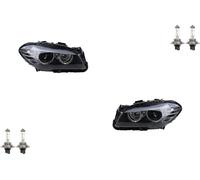 Johns, Phares halogènes adaptés à la BMW Série 5 FFF11 10-13 Set avec H7 Gauche Droite 63117203239 7203239 63117203240 7203240
