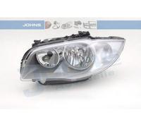 JOHNS Projecteur principal Phare 20 01 09 gauche pour BMW 1 5 portes (E87)
