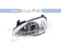 JOHNS Projecteur principal Phare 55 56 09 gauche pour OPEL Corsa C 3/5 portes