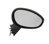 Johns, Rétroviseur extérieur adaptable sur Fiat 500 312 10/2007 - droite passager noir 735484648 735452176 71740496 735452180 735452185 735452186