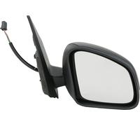 Johns, Rétroviseur extérieur adaptable sur Smart Fortwo Forfour 453 07/14- Droit Bei. noir