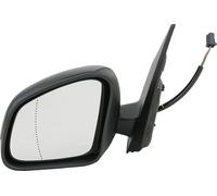Johns, Rétroviseur extérieur adaptable sur Smart Fortwo Forfour 453 07/14- Gauche Fa. noir