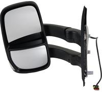 Johns, Rétroviseur gauche noir 4- p + capteur de température adapté à Iveco Daily VI 03/14- 4045372 5802029774 5802029770 0005802029770