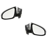 Johns, Rétroviseurs extérieurs adaptables sur Toyota Yaris XP13 08/14- Set gauche & droite, avec apprêt 879400DB20 879100D580