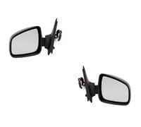Johns, Rétroviseurs extérieurs adaptés à Dacia Sandero II 01/13- Set gauche & droite , noir 963023731R 6001549716 963014492R 6001549717