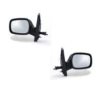 Johns, Rétroviseurs extérieurs adaptés au Renault Kangoo FC0 KC0 09/01- Set Li Re noir 7700354636 7701048401 8200245171 9630100QAS 9630200QAT 9637400
