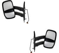 Johns, Rétroviseurs gauche & droite set noir Capteur de température adapté pour Iveco Daily VI 4045382 5802029773 5802029805 0005802029773 0005802029805 404537