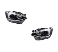 Johns, Set de phares adapté pour BMW Série 1 F20/F21 11/10-02/15 Xénon D1S Set gauche & droite