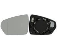 Johns Verre de rechange pour rétroviseur extérieur gauche compatible avec VW Polo 06/17 asphérique