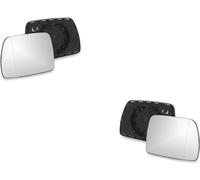 Johns, Verre de rétroviseur extérieur Verre adapté à BMW X3 E83 01/04-09/09 Set Li Re 51163404625 3404625 51163404626 3404626