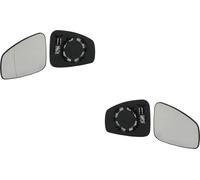 Johns, Verre de rétroviseur extérieur verre adapté à Renault Megane III 11/08- Set Lin. Re. 963660005R 963650005R