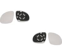 Johns, Verre de rétroviseur extérieur verre adapté à VW Tiguan 5N 09/2007- Set gauche droite 5N0857521 5N0857522