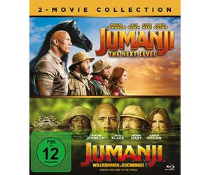 Johnson - Jumanji-Willkommen im Dschungel & the Next Level [Blu-ray]