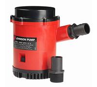 Johnson Pumps Pompe de cale HD 12 V 2200 GPH Homme, Beige, Taille Unique