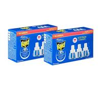 Johnson RAID Recharge Electrique Liquide, de Appareil anti moustiques pour 90 nuits - 2 Paquets de 3 x 47.83 Gr - totale : 287 Gr