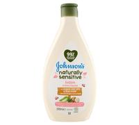 Johnson's Baby Crème corporelle liquide Naturally Sensitive pour peaux sensibles Ingrédients naturels 395 ml