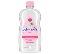 Johnson's Baby - Huile pour bébé (500 mL) - Douceur cliniquement prouvée et formule sans colorants - Soin quotidien doux pour préserver l'hydratation de la peau