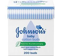 Johnson's Baby Lot de 3 Boîtes de Bâtonnets Ouatés (600 Bâtonnets au Total)