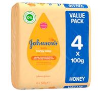 Johnson's Baby Lot de 4 savons au miel 100 g
