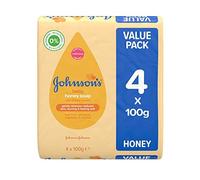 Johnson's Baby Lot de 4 savons au miel de 100 g