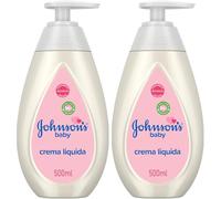 Johnson's Baby - Lotion hydratante (500 mL) - Testé par des pédiatres et des dermatologues - Formule sans colorants - Avec un pH équilibré (Lot de 2)