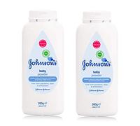 Johnson's Baby Talc pour bébé Johnson's, multipack de 2 | Talc cliniquement prouvé pour la peau délicate du nouveau-né | Laisse la peau douce et lisse | 2x200g