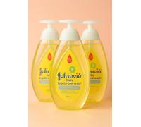 Johnson's Baby Top-to-Toe Gel lavant - 6 x 500 ml - Gel douche & shampooing pour bébé - Nettoyage en douceur pour nouveau-né & peaux sensibles - Formule No More Tears testée dermatologiquement